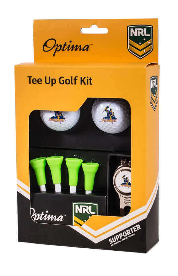 MELBOURNE STORM NRL GOLF TEE UP GIFT PACK_MELBOURNE STORM_STUBBY CLUB