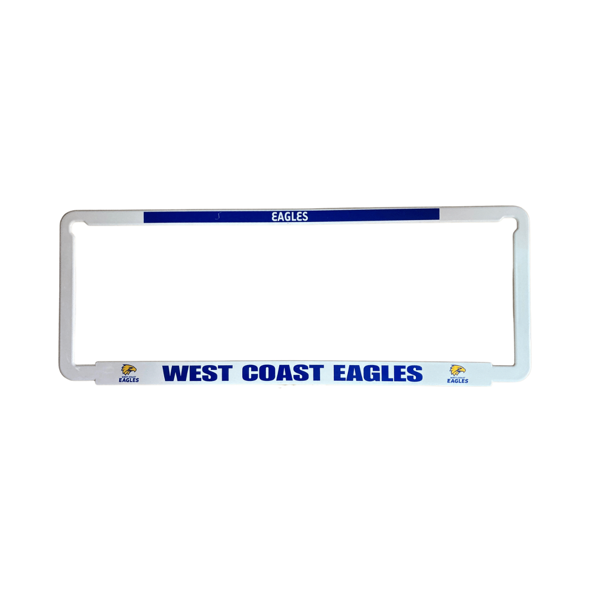 West Coast Eagles AFL Number Plate Cover